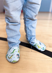 Children's slippers - Zagor, crocodiles, light blue