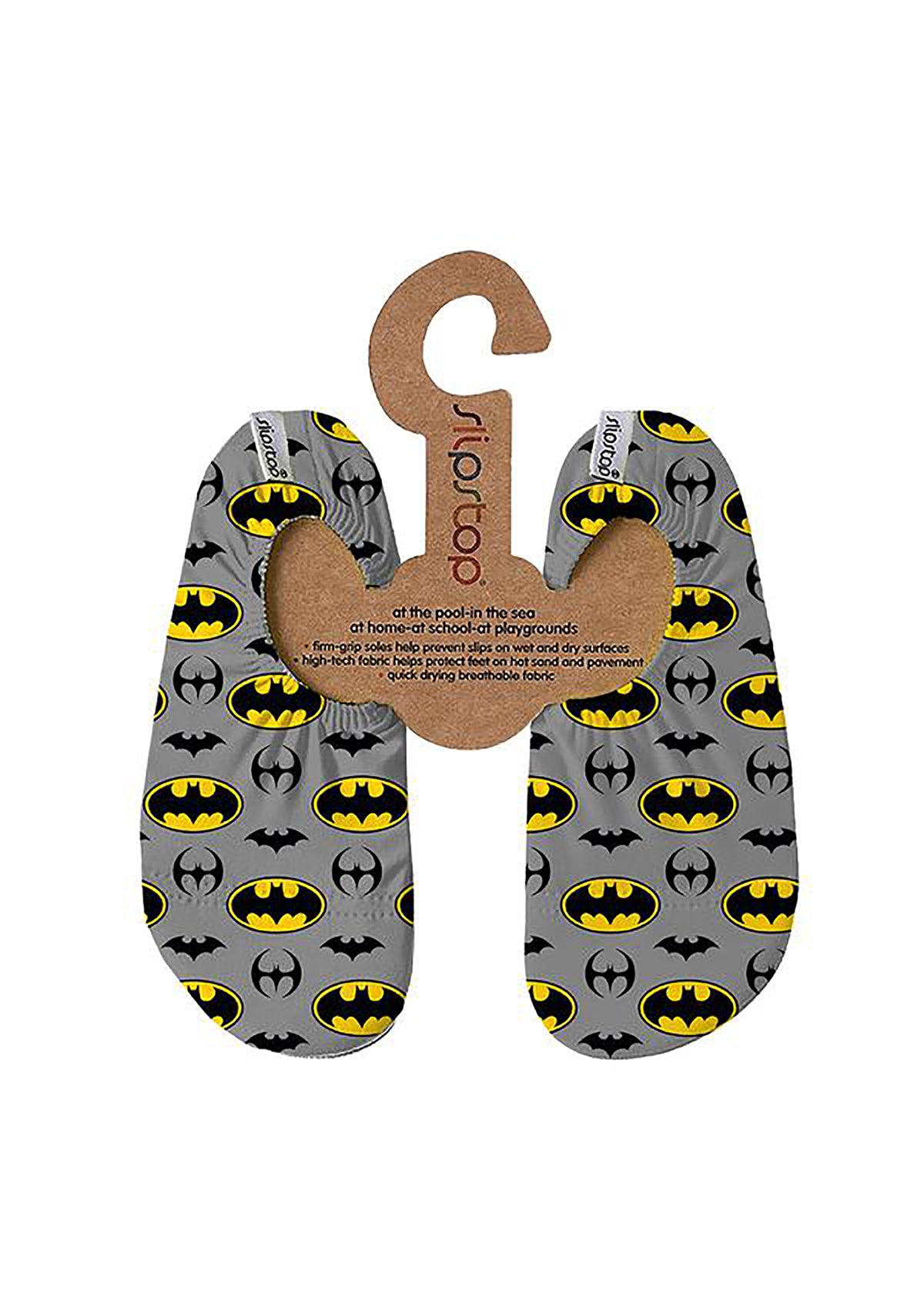 Children's slippers - Batwing, gray