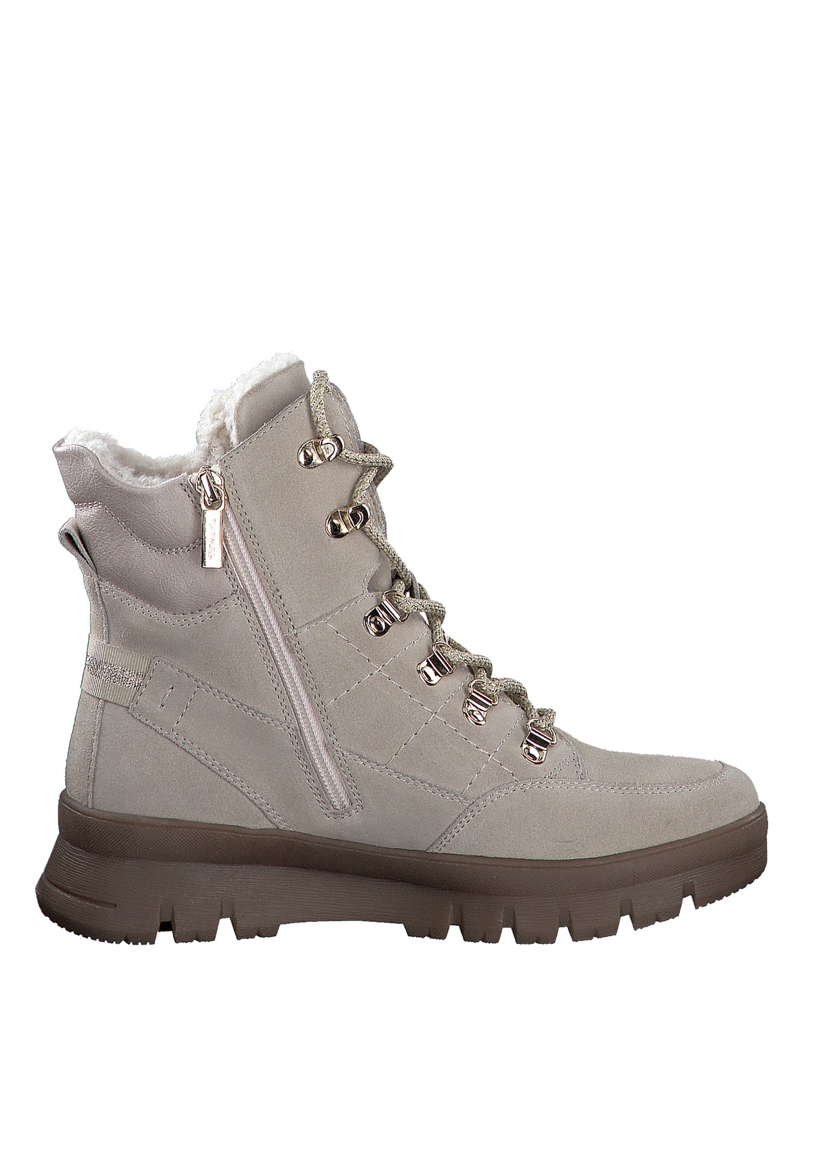 Vinterankelstövlar - beige, tex-membran