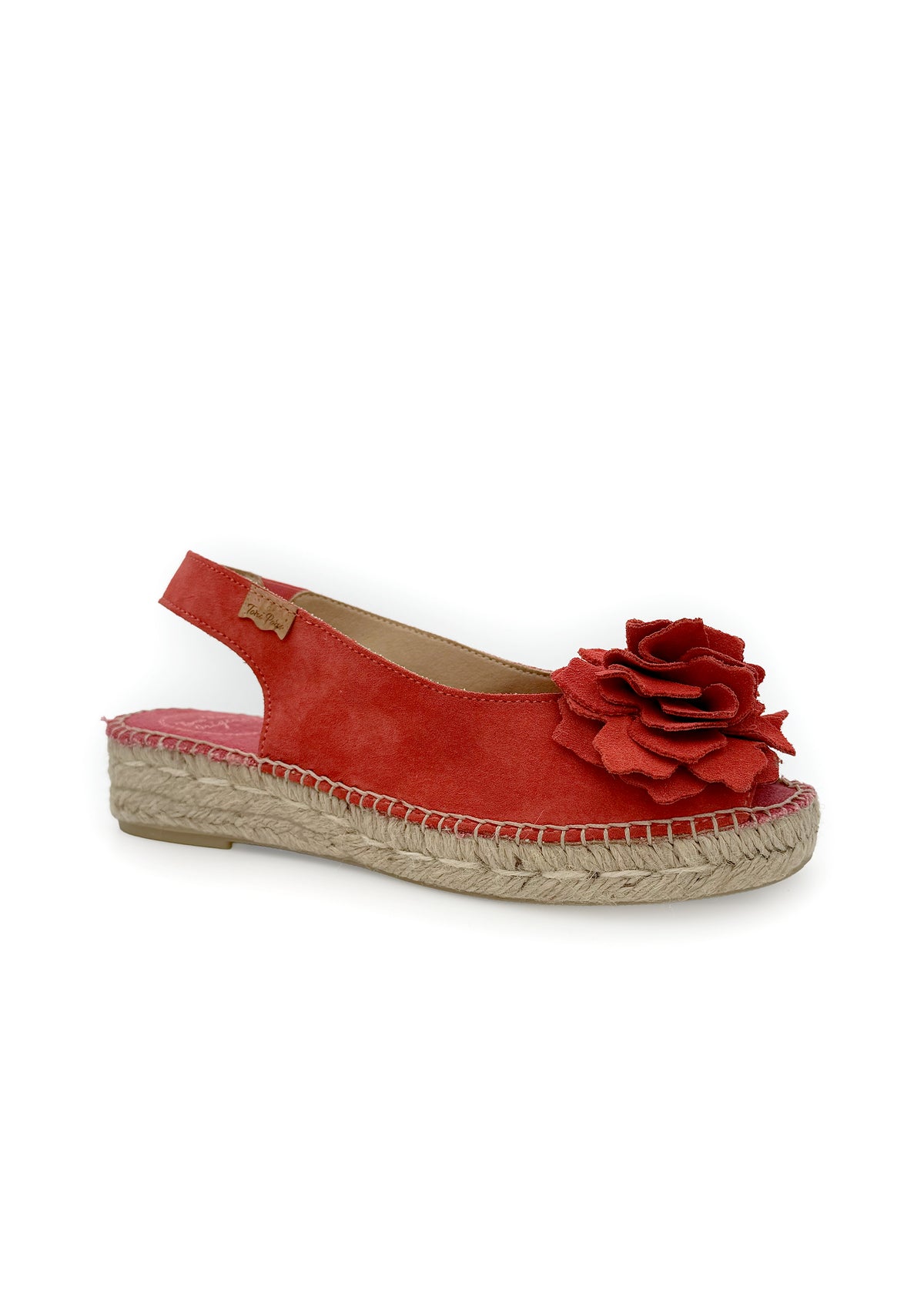 Espadrillot - Erica-FA, vadelmanpunainen nahka