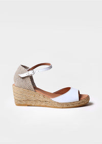 Espadrilles - Llivia-P, white leather