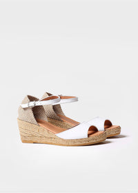 Espadrilles - Llivia-P, white leather