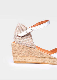 Espadrilles - Llivia-P, white leather