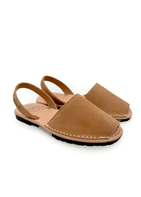 Espadrilles - Mao-N, light brown leather
