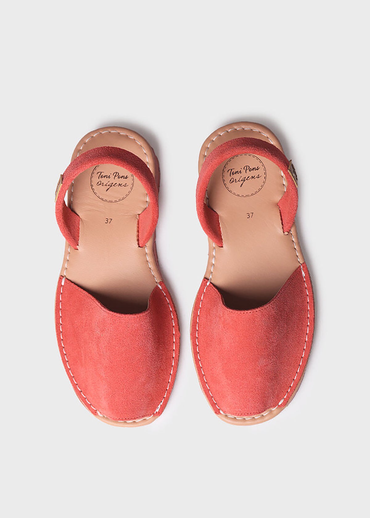 Espadrilles - Mao-QT, raspberry red leather
