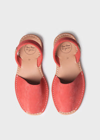 Espadrilles - Mao-QT, raspberry red leather