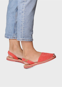Espadrilles - Mao-QT, raspberry red leather