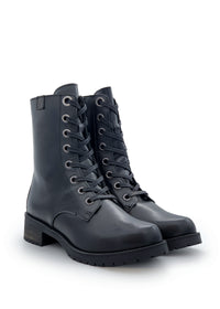 Ankle boots - Snow, black leather