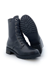 Ankle boots - Snow, black leather