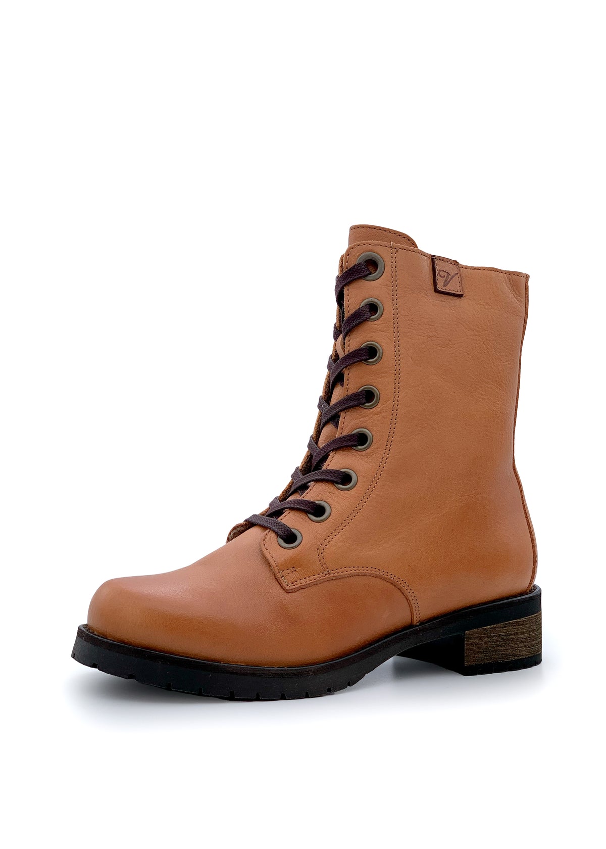 Ankle boots - Snow, cognac brown