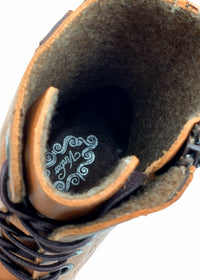 Ankle boots - Snow, cognac brown