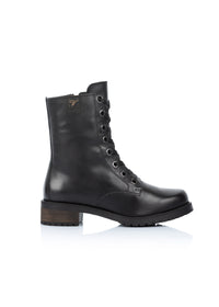 Ankle boots - Snow, black leather