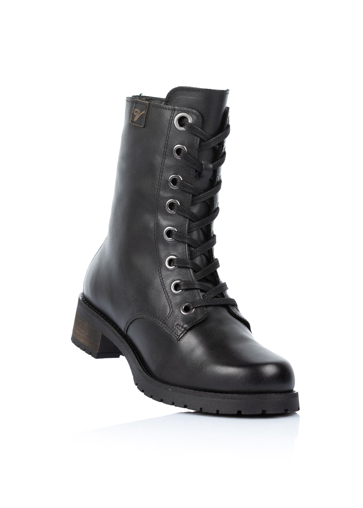 Ankle boots - Snow, black leather