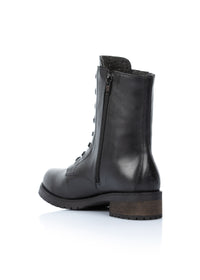Ankle boots - Snow, black leather
