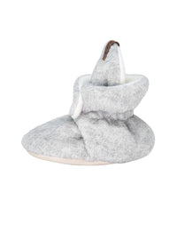 Children's slippers - gray fleece