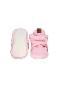 Barnstofflor - ljusrosa fleece
