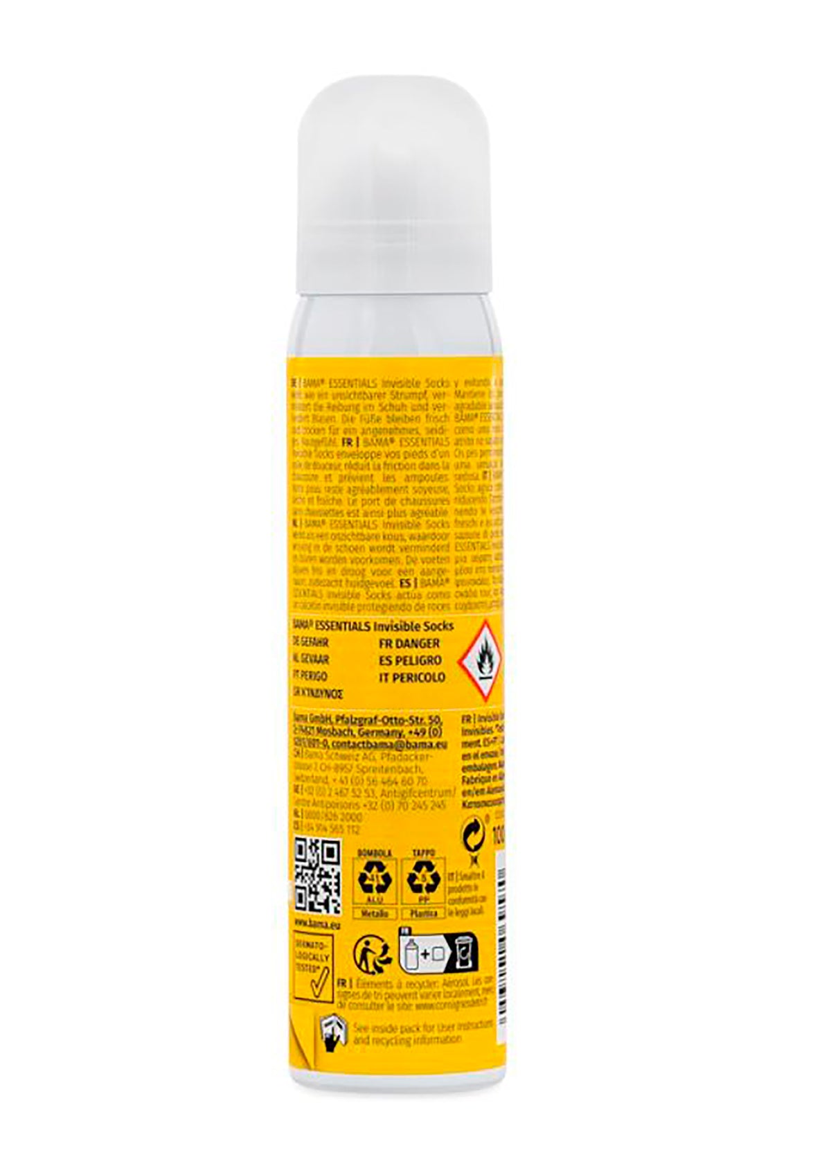 Invisible Socks - suihkutettava silkkisukka, 100 ml
