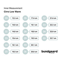 Rubber boots with warm lining - black, short shaft, drawstrings, Cirro Low Warm