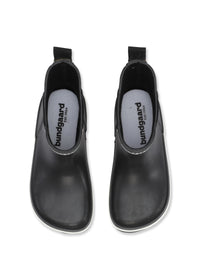 Rubber boots - short shaft, black, Bundgaard Zero Heel