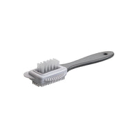 Suede brush, plastic